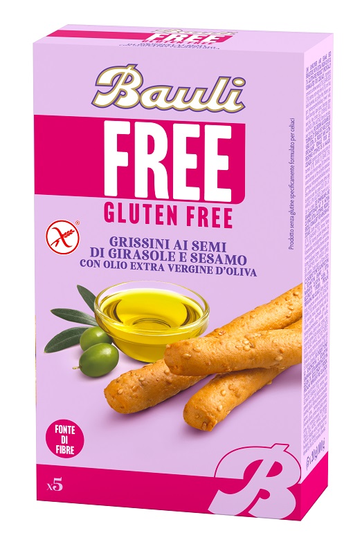 BAULI FREE GRISSINI SEMI GIRASOLE E SESAMO 100 G - Farmacia De Pasquale