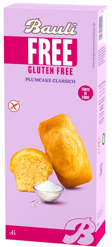 BAULI FREE PLUMCAKE CLASSICO 6 PEZZI DA 35 G - Farmacia De Pasquale