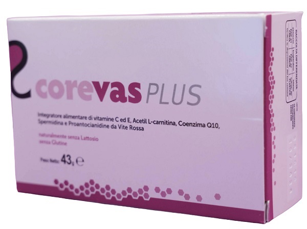COREVAS PLUS 30 COMPRESSE NUOVA FORMULAZIONE - Farmacia De Pasquale