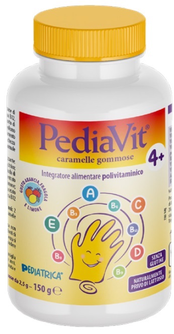 PEDIAVIT CARAMELLE GOMMOSE 60 PEZZI DA 2,5 G NUOVA FORMULAZIONE - Farmacia De Pasquale