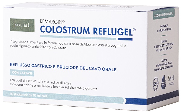 REMARGIN COLOSTRUM REFLUGEL 16 STICKPACK DA 10 ML - Farmacia De Pasquale