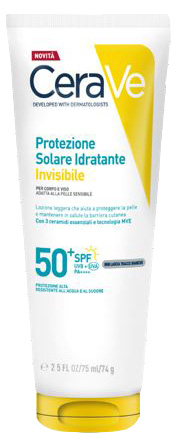 CERAVE PROTEZIONE SOLARE IDRATANTE INVISIBILE SPF50+ 75 ML - Farmacia De Pasquale
