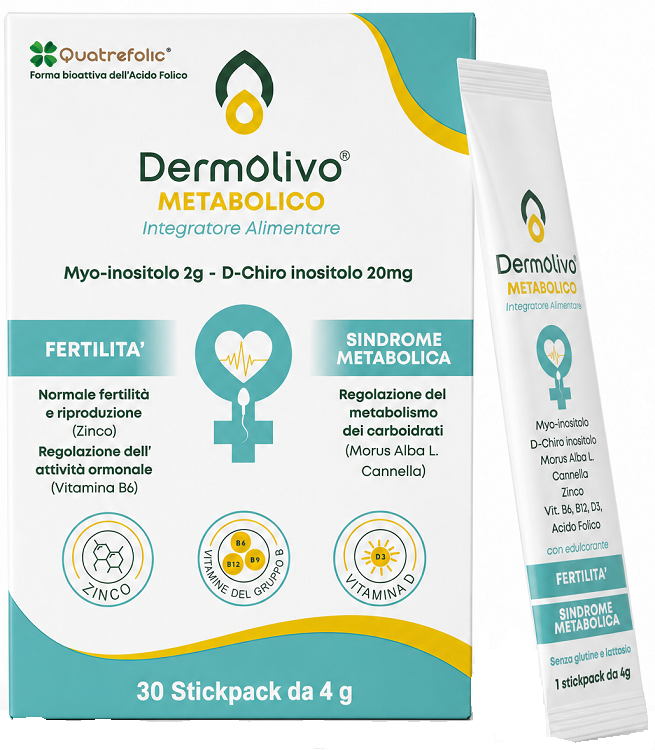 DERMOLIVO METABOLICO 30 STICKPACK DA 4 G - Farmacia De Pasquale