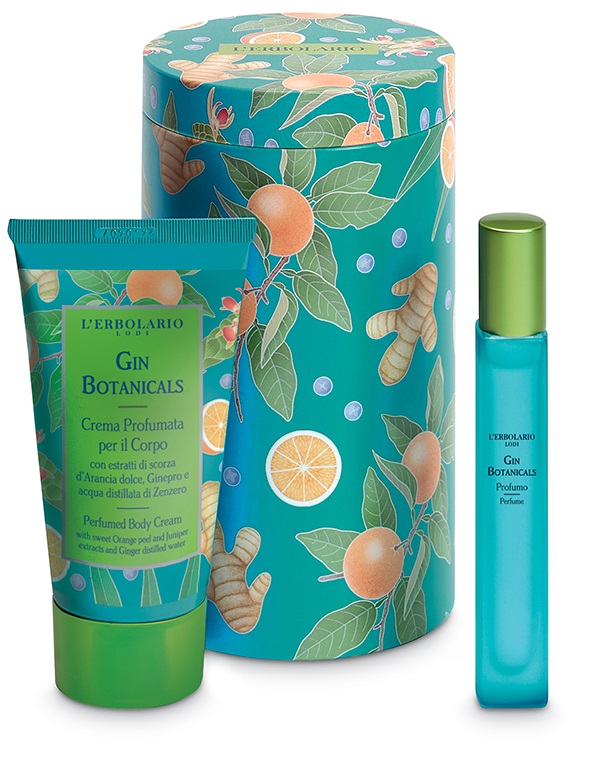 GIN BOTANICALS BEAUTY BOX RIZOMI DI ZENZERO EDIZIONE LIMITATA 1 CREMA PROFUMATA CORPO 75 ML + 1 PROFUMO 10 ML - Farmacia De Pasquale