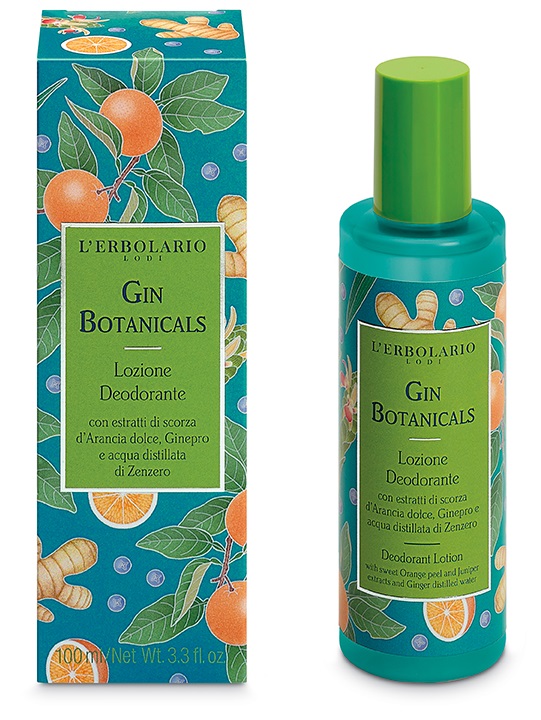 GIN BOTANICALS LOZIONE DEODORANTE 100 ML - Farmacia De Pasquale