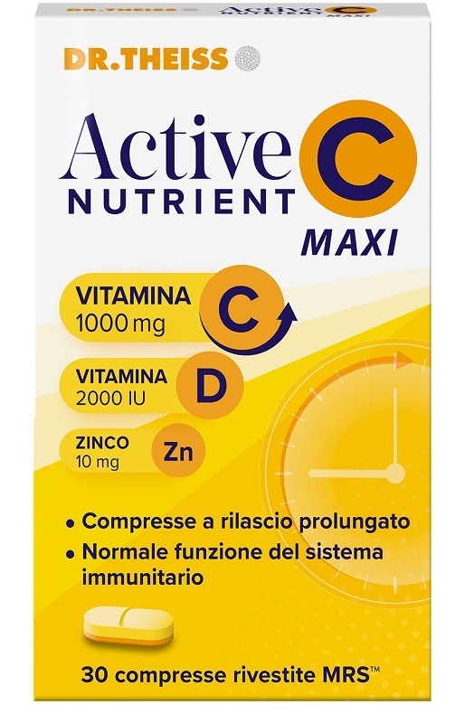 THEISS ATIVE NUTRIENT C-MAXI 30 COMPRESSE - Farmacia De Pasquale