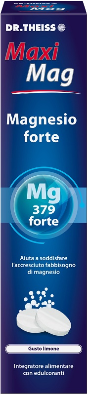 DR THEISS MAXI MAG FORTE 20 COMPRESSE EFFERVESCENTI - Farmacia De Pasquale
