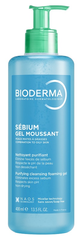 SEBIUM GEL MOUSSANT 400 ML - Farmacia De Pasquale