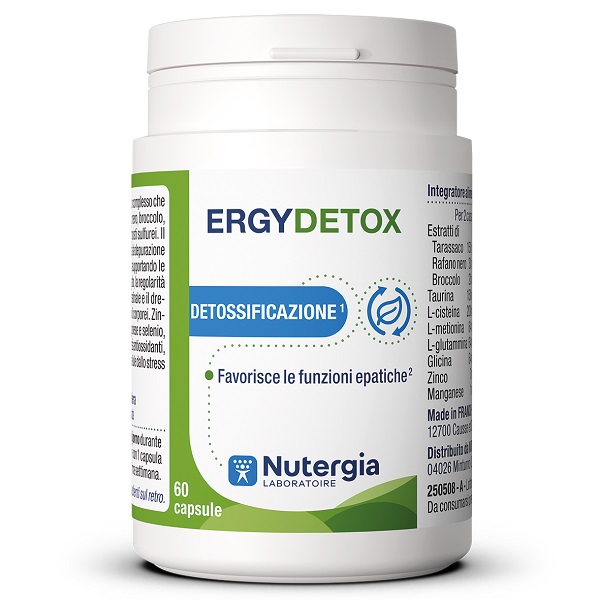 ERGYDETOX 60 CAPSULE - Farmacia De Pasquale