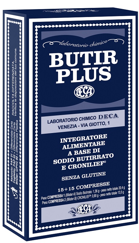 BUTIR PLUS 15 + 15 COMPRESSE SENZA GLUTINE - Farmacia De Pasquale