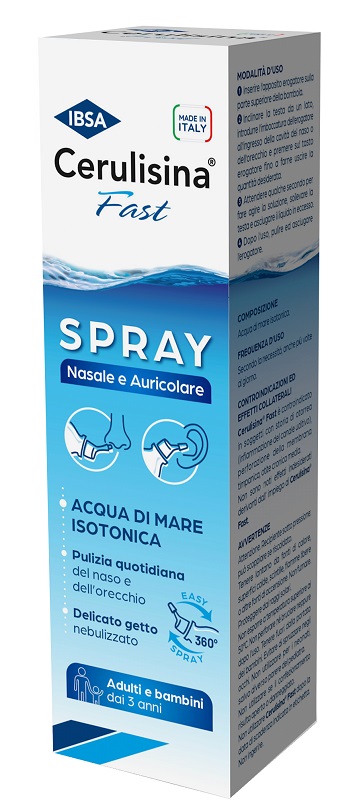 CERULISINA FAST NASO/ORECCHIO SPRAY 100 ML - Farmacia De Pasquale