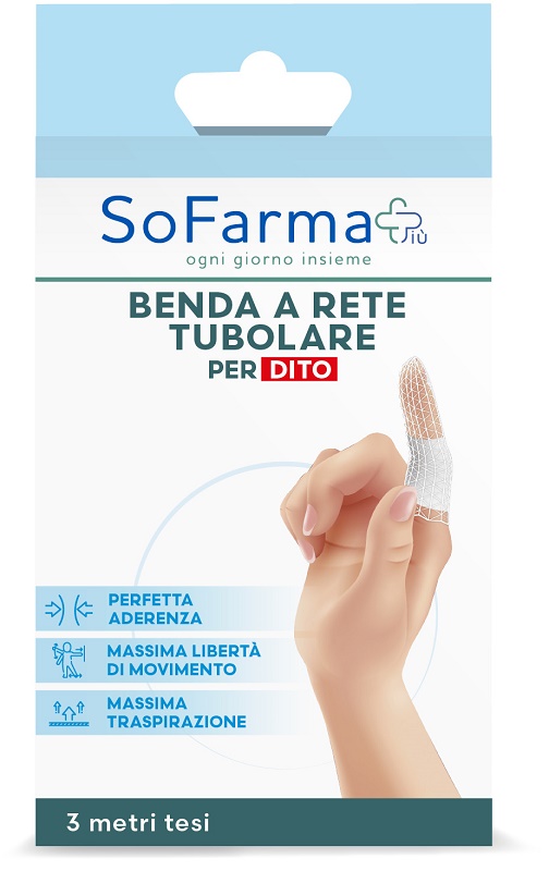 BENDA A RETE TUBOLARE SOFARMAPIU' PER DITA 3 METRI TESI - Farmacia De Pasquale