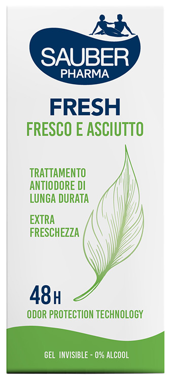 SAUBER DEO 48H FRESH FRESCO E ASCIUTTO GEL 30 ML - Farmacia De Pasquale