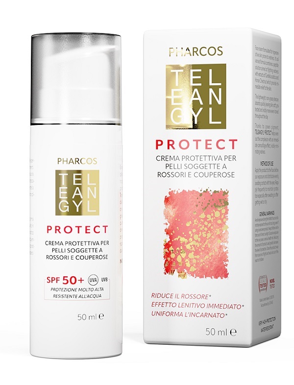 TELEANGYL PROTECT SPF50+ PHARCOS 50 ML - Farmacia De Pasquale