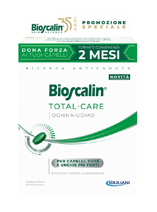 BIOSCALIN TOTAL CARE 60 COMPRESSE PROMO - Farmacia De Pasquale