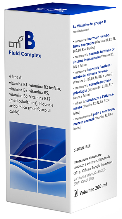 OTI B FLUID COMPLEX 200 ML SENZA GLUTINE - Farmacia De Pasquale