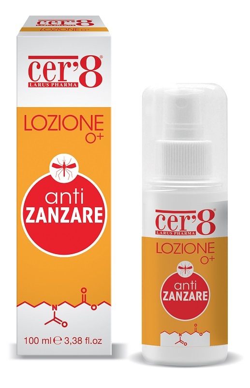 CER'8 LOZIONE 0+ ANTIZANZARE 100 ML - Farmacia De Pasquale