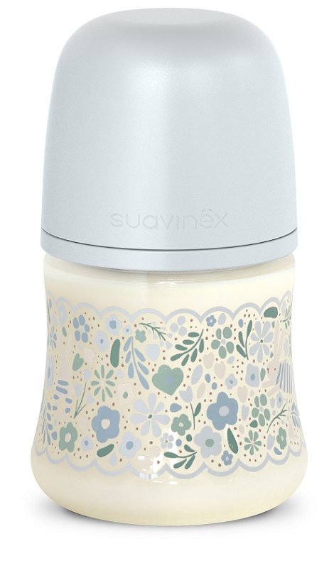 SUAVINEX WONDERLAND BIBERON DA 150ML S LIBERTY AZZURRO - Farmacia De Pasquale