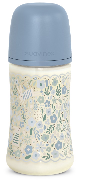 SUAVINEX WONDERLAND BIBERON DA 270ML M LIBERTY AZZURRO - Farmacia De Pasquale