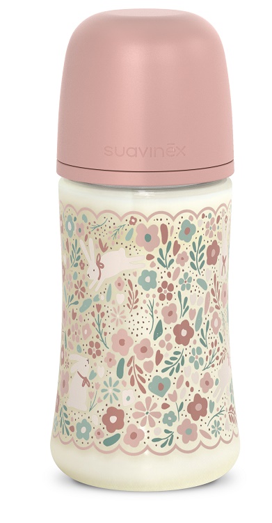 SUAVINEX WONDERLAND BIBERON DA 270ML M LIBERTY ROSA - Farmacia De Pasquale
