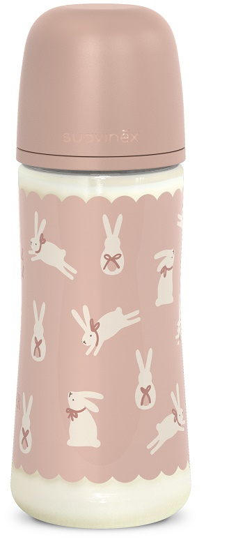 SUAVINEX WONDERLAND BIBERON DA 360ML L CONIGLIO ROSA - Farmacia De Pasquale