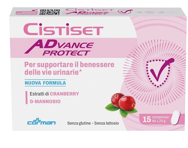 CISTISET ADVANCE PROTECT 15 COMPRESSE 1,24 G SENZA GLUTINE SENZA LATTOSIO - Farmacia De Pasquale