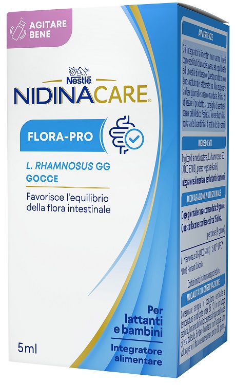 NIDINACARE FLORA-PRO 5 ML SENZA GLUTINE - Farmacia De Pasquale