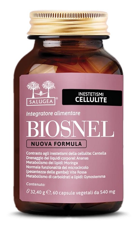 BIOSNEL NUOVA FORMULA SALUGEA 60 CAPSULE SENZA GLUTINE SENZA LATTOSIO - Farmacia De Pasquale