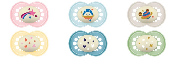 MAM SUCCHIETTO ORIGINAL NIGHT 16+ MESI SILICONE 2 PEZZI - Farmacia De Pasquale