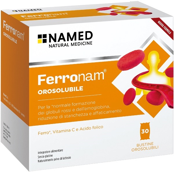 FERRONAM OROSOLUBILE 30 BUSTINE 1,5 G - Farmacia De Pasquale