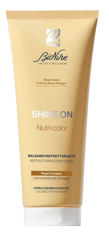 BIONIKE SHINE ON NUTRI-COLOR BALSAMO RISTRUTTURANTE 200 ML - Farmacia De Pasquale