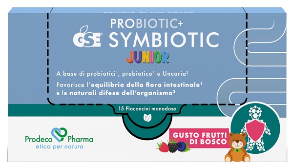 PROBIOTIC+ GSE SYMBIOTIC JUNIOR 15 FLACONCINI DA 10 ML - Farmacia De Pasquale