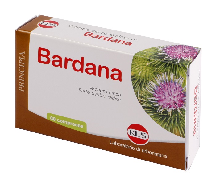 BARDANA ESTRATTO SECCO TITOLATO AL 20% DI INULINA 60 COMPRESSE - Farmacia De Pasquale