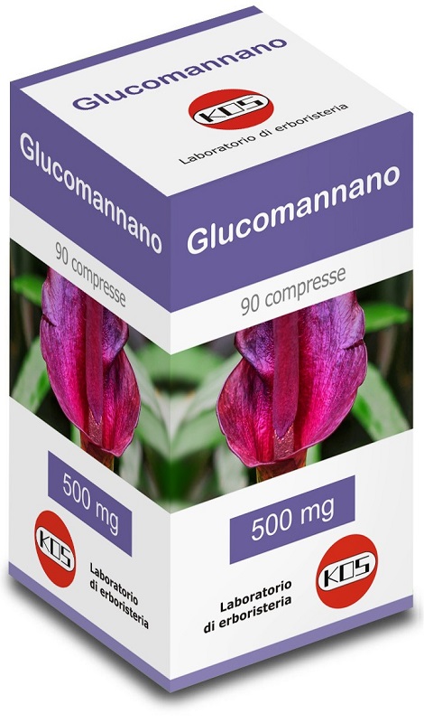GLUCOMANNANO 90 COMPRESSE 500 MG - Farmacia De Pasquale