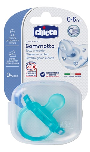 CHICCO GOMMOTTO IN SILICONE BOY 0-6 MESI 1 PEZZO - Farmacia De Pasquale