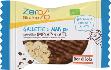 ZER% GLUTINE GALLETTE MAIS RICOPERTE DI CIOCCOLATO AL LATTE BIO 32 G - Farmacia De Pasquale