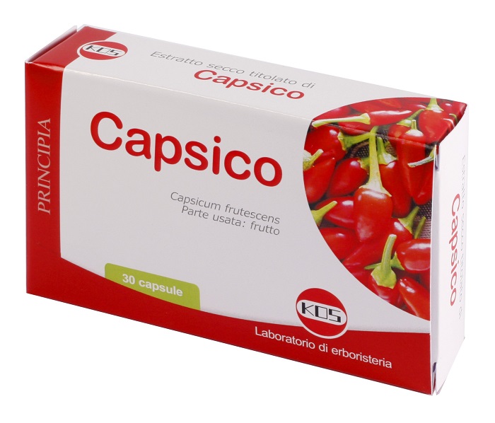 CAPSICO ESTRATTO SECCO 30 CAPSULE - Farmacia De Pasquale