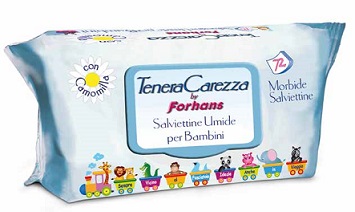 TENERA CAREZZA BY FORHANS SALVIETTINE 72 PEZZI - Farmacia De Pasquale