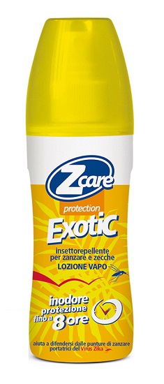 Z CARE PROTECTION EXOTIC VAPO LOZIONE NO GAS INODORE 100 ML - Farmacia De Pasquale