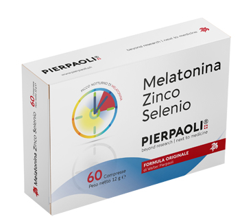 MELATONINA ZINCO SELENIO PIERPAOLI 60 COMPRESSE - Farmacia De Pasquale