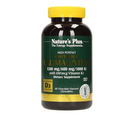 CAL/MAG/D3 CALCIO MAGNESIO VITAMINA D3 MASTICABILE ALLA VANIGLIA 60 TAVOLETTE 337 MG - Farmacia De Pasquale