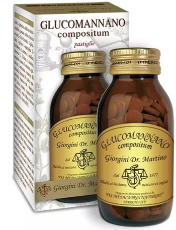 GLUCOMANNANO COMPOSITUM 180 PASTIGLIE 90 G - Farmacia De Pasquale