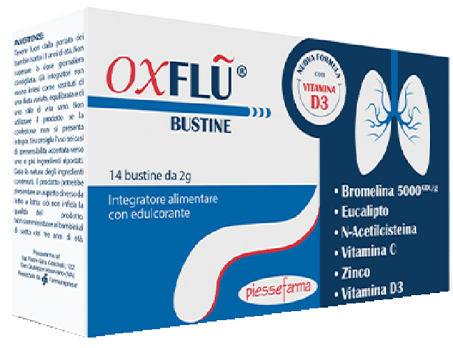 OXFLU' 14 BUSTINE - Farmacia De Pasquale