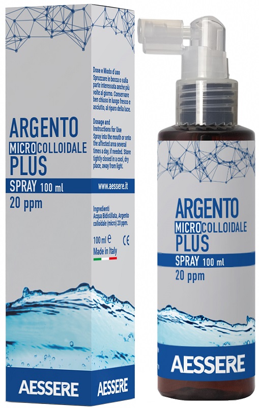 ARGENTO COLLOIDALE PLUS SPRAY 100 ML - Farmacia De Pasquale
