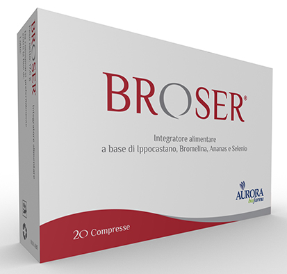 BROSER 20 COMPRESSE - Farmacia De Pasquale