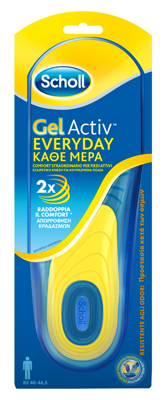 SCHOLL GEL ACTIV EVERYDAY UOMO - Farmacia De Pasquale