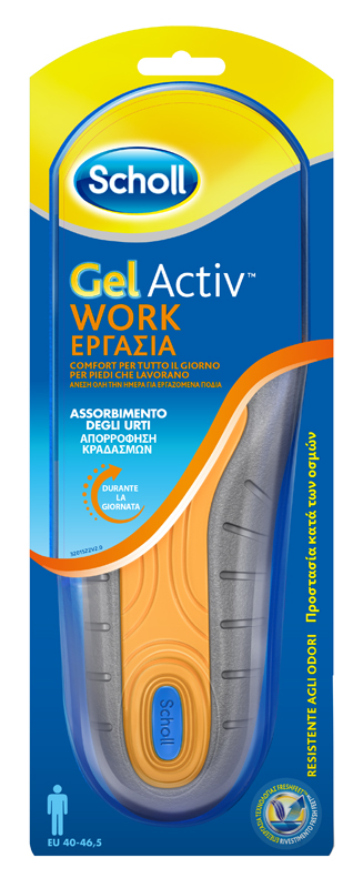 SCHOLL GEL ACTIV WORK UOMO - Farmacia De Pasquale