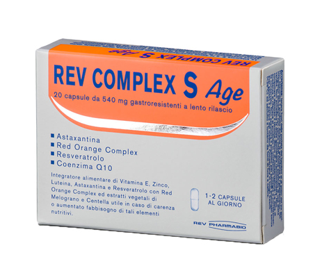 REV COMPLEX S AGE 20 CAPSULE - Farmacia De Pasquale