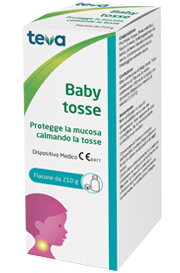 BABY TOSSE TEVA SCIROPPO 210 G - Farmacia De Pasquale