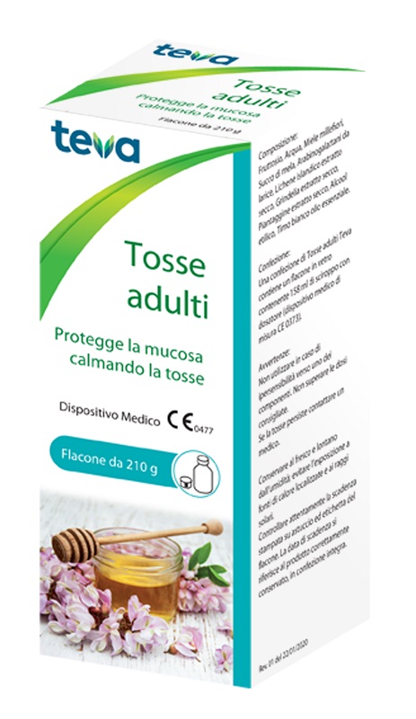 TOSSE ADULTI TEVA SCIROPPO 210 G - Farmacia De Pasquale